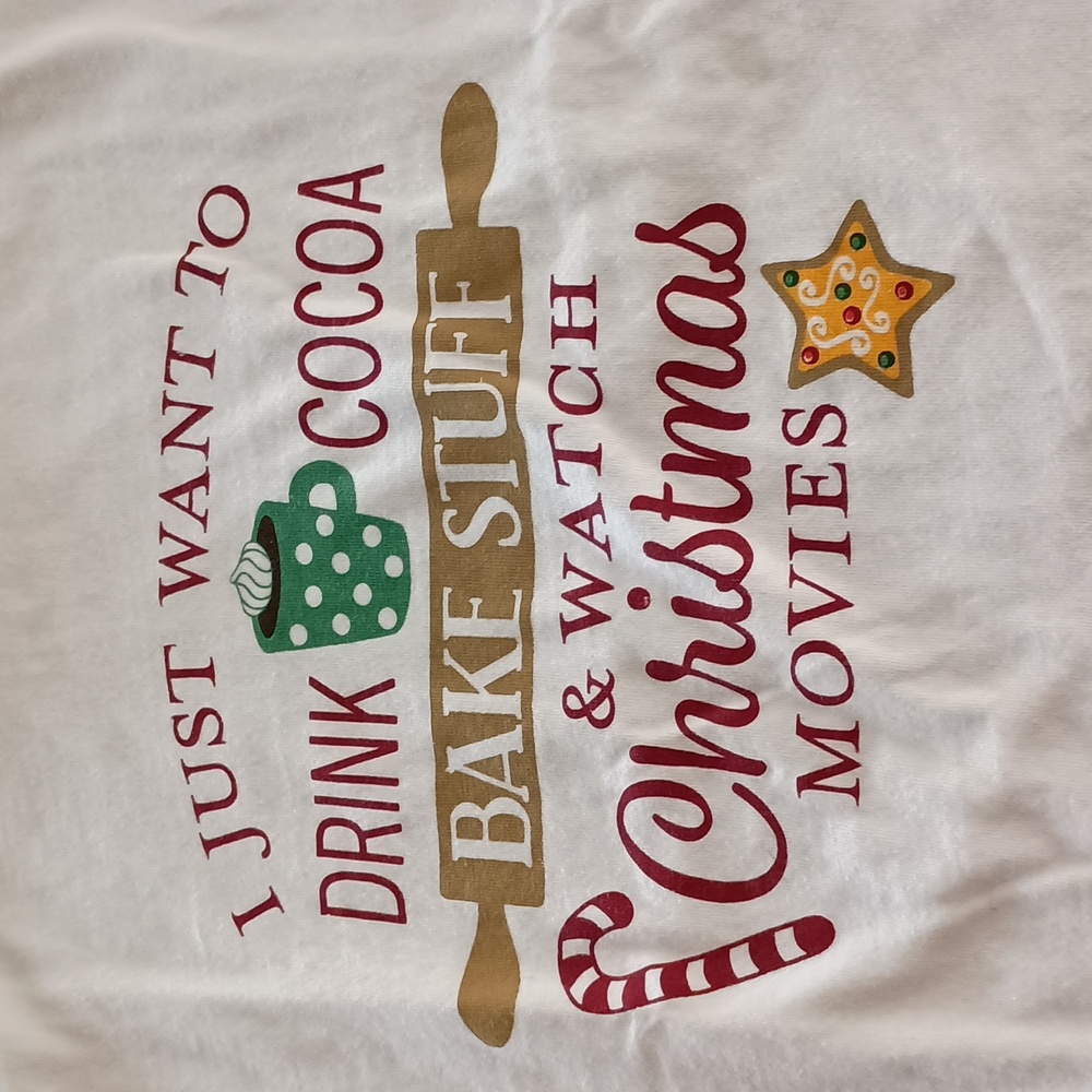 Women's Celebrate It Size 2X Cotton Christmas Tee (b225)